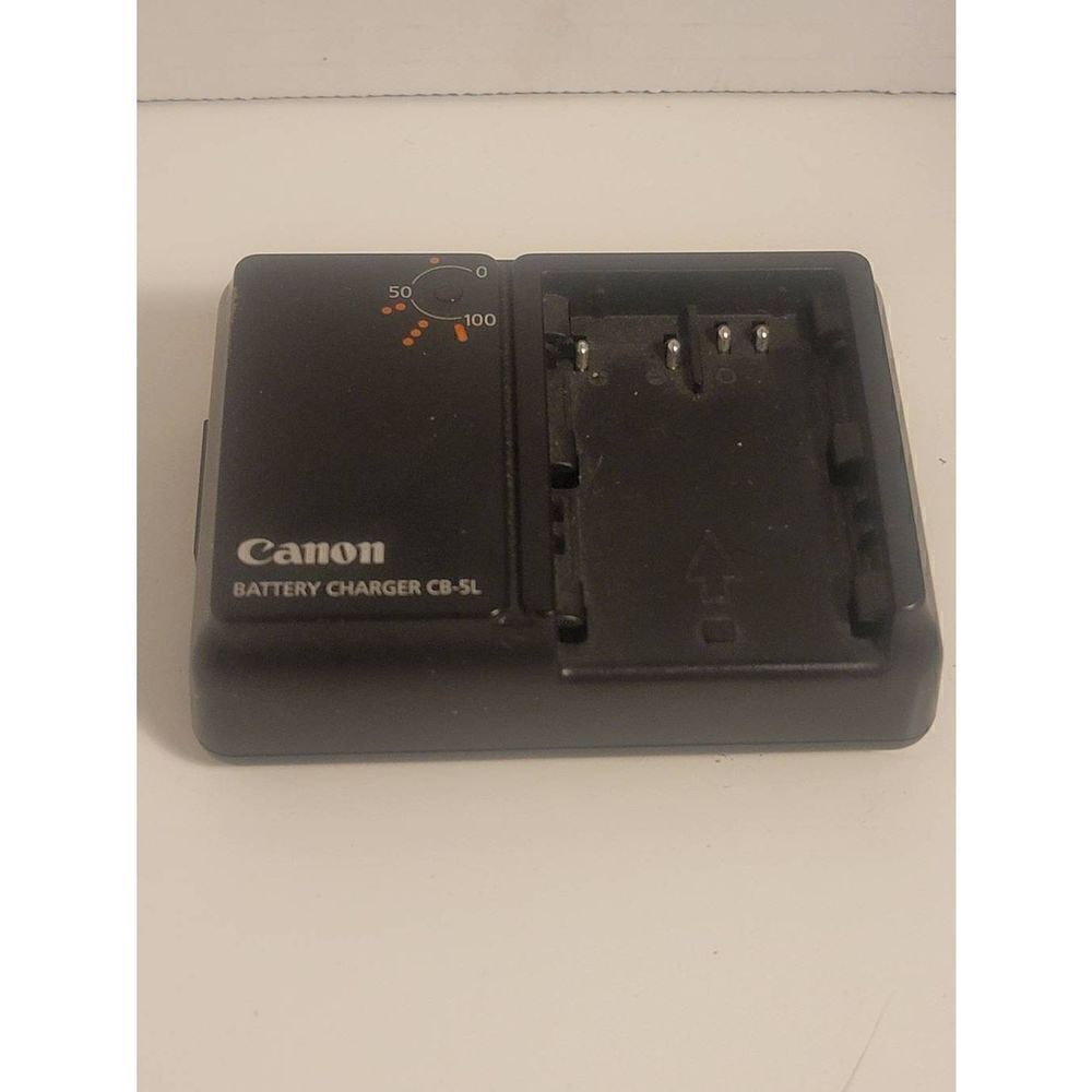 Canon Black CB-5L BP-511 300D 5D 50D D30 D60 G5 G6 Pro1 Battery Charger
